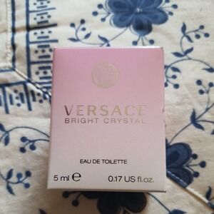 VERSACE BRIGHT CRYSTAL EDT 0.17 OZ / 5 ML FOR WOMEN SPLASH MINI